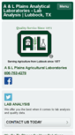 Mobile Screenshot of al-labs-plains.com