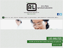 Tablet Screenshot of al-labs-plains.com